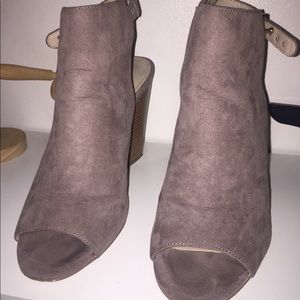 Dudes backless booties